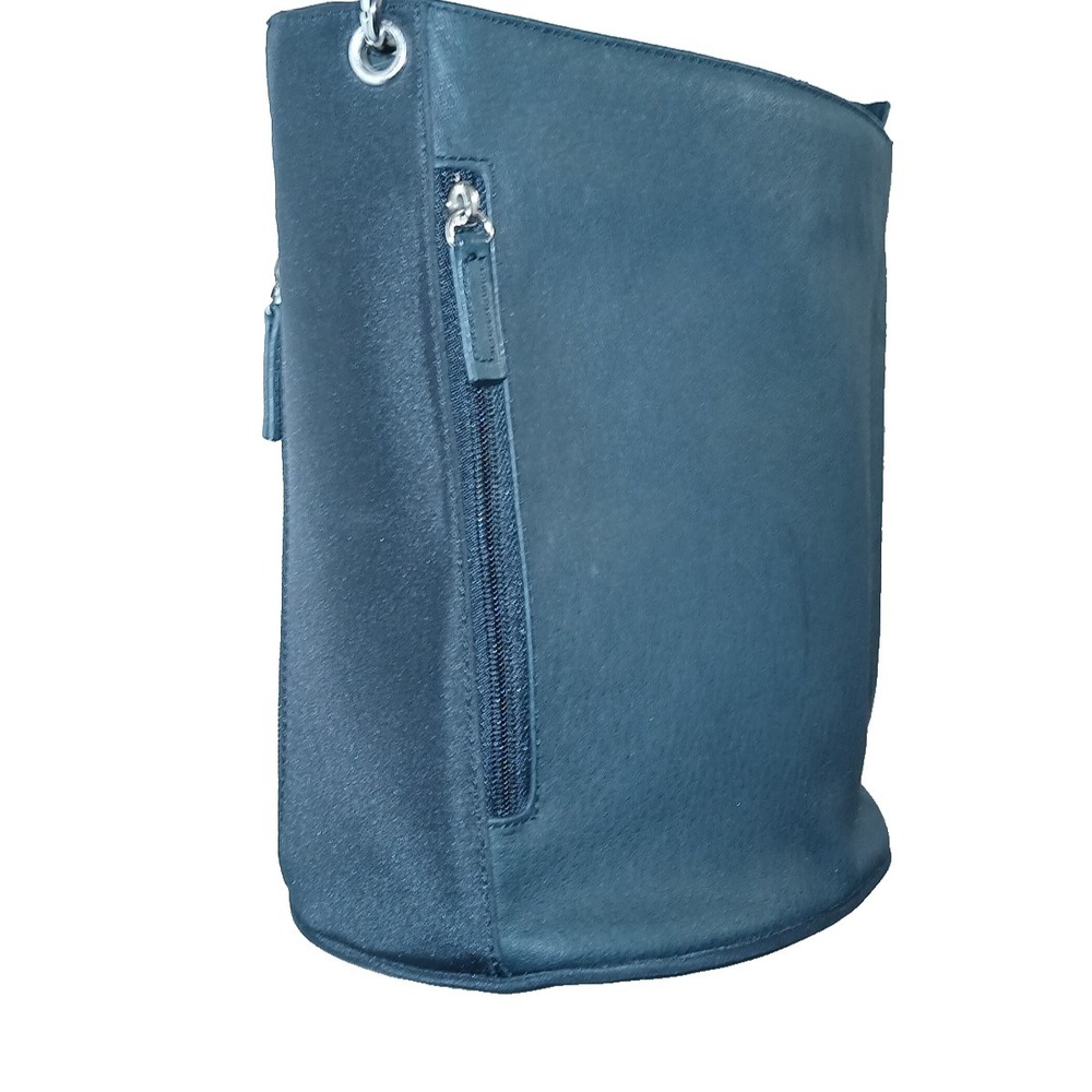 Gun Tote'n Mamas Women Bucket Tote Black Tumbled Leather GTM-19/BK Concealed - Picture 5 of 16
